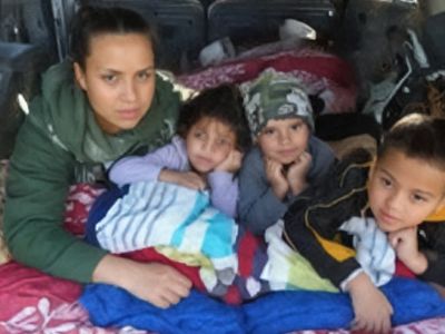 WE LOST OUR HOME, AND NOW MY LITTLE ONES AND I ARE SLEEPING IN OUR VAN