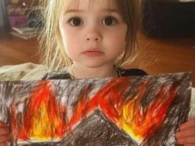 My 4-Year-Old Daughter Started Drawing Dark Pictures after Accidentally Discovering Her Dad’s Secret