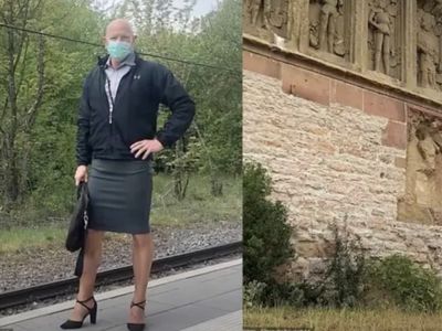 Straight, Married Father-Of-Three Says He's Been Wearing Skirts And Heels To Work For Years