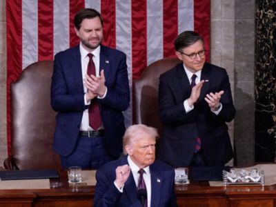 JD Vance mocked for ‘tiny pants’ during Trump’s speech to Congress