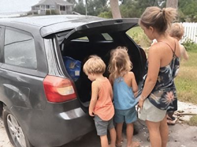 Single Mom of Four Buys Used Car, Owner Tells Her to Look In Trunk When She Gets Home