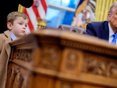 People insist Elon Musk’s 4-year-old son called out President Trump