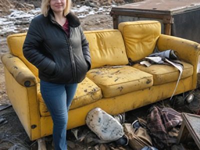 I Took Our Old Couch to the Dump, but My Husband Freaked Out, Yelling, “You Threw Away the Plan?!”