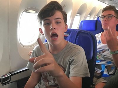 Spoiled Boy Mocks Stewardess Not Knowing His Rich Dad Has Been Watching Him