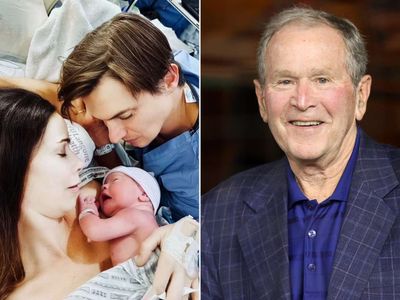 George W. Bush Welcomes Grandson Edward Finn into the World