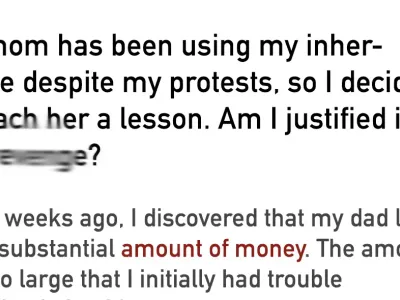 My Mom Spent My Inheritance Against My Wishes, So I Took Matters into My Own Hands – Was I Right to Act?