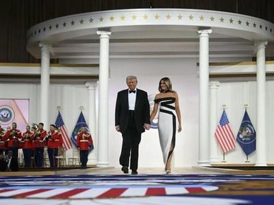 Melania Trump inauguration ball dress leaves fans speechless as ...