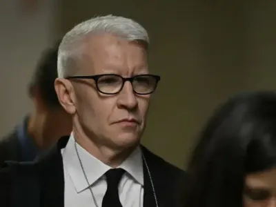 CNN’s Anderson Cooper Hit by Debris While Reporting on Hurricane Milton: ‘I Am Very Concerned for His Safety’