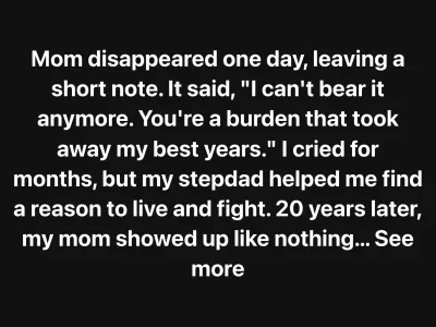 Abandoned by My Mom for My Disability, Our Reunion Years Later Was Bittersweet