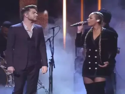 Mesmerizing Duet: Adam Lambert and Leona Lewis Wow Audience with &#8220;Girl Crush&#8221;