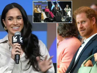 Prince Harry Proudly Watches Meghan Shine at SXSW!
