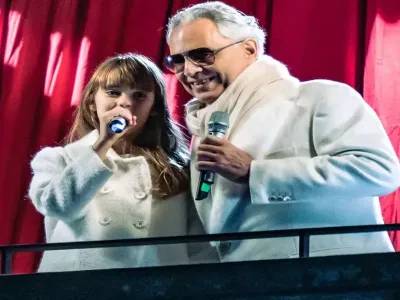 Andrea Bocelli and Daughter Duet in Heartwarming Performance