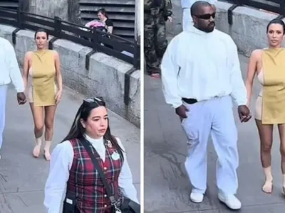 Kanye West and Wife Cannot Afford Shoes at Disneyland?