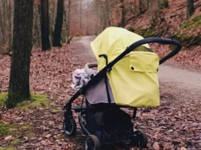 If you find an abandoned stroller at the roadside, here’s why you might want to wait before getting out of your vehicle