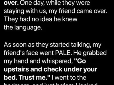 I Asked My Friend to Come over and His Ability to Speak French Revealed a Startling Family Drama