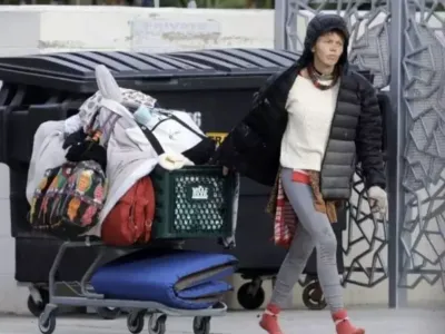 She ended up living on the street and searching the garbage to survive