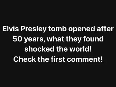 Elvis Presley Tomb Opened After 50 Years, What They Found SHOCKED The World!