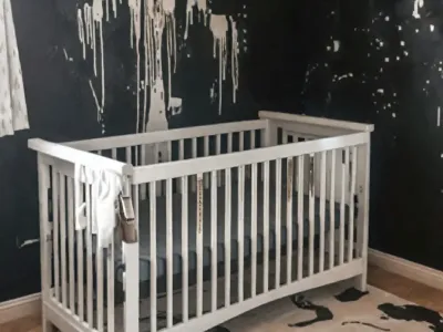 I Returned Home after Giving Birth to Find My Baby’s Room Destroyed and Repainted Black…
