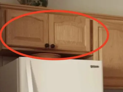 Discover the True Purpose of the Cabinets Above Your Refrigerator